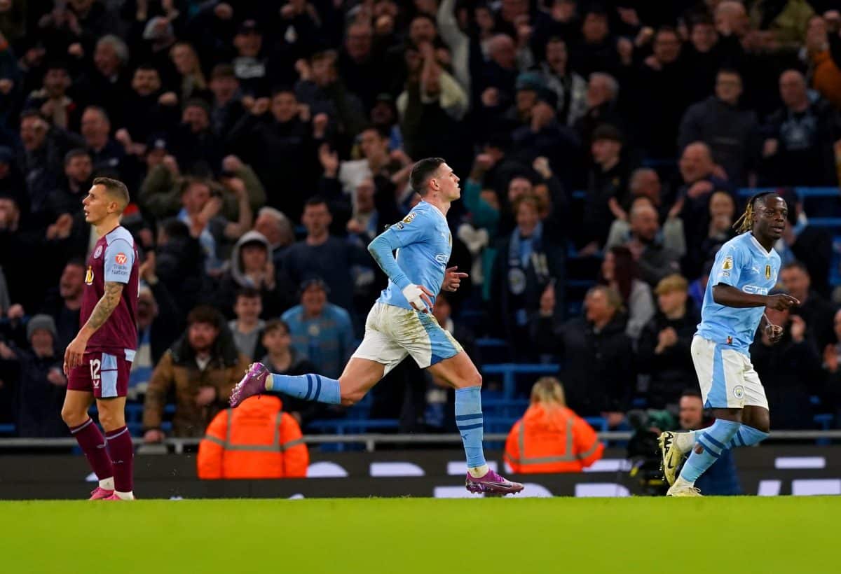Manchester City v Aston Villa – Premier League – Etihad Stadium