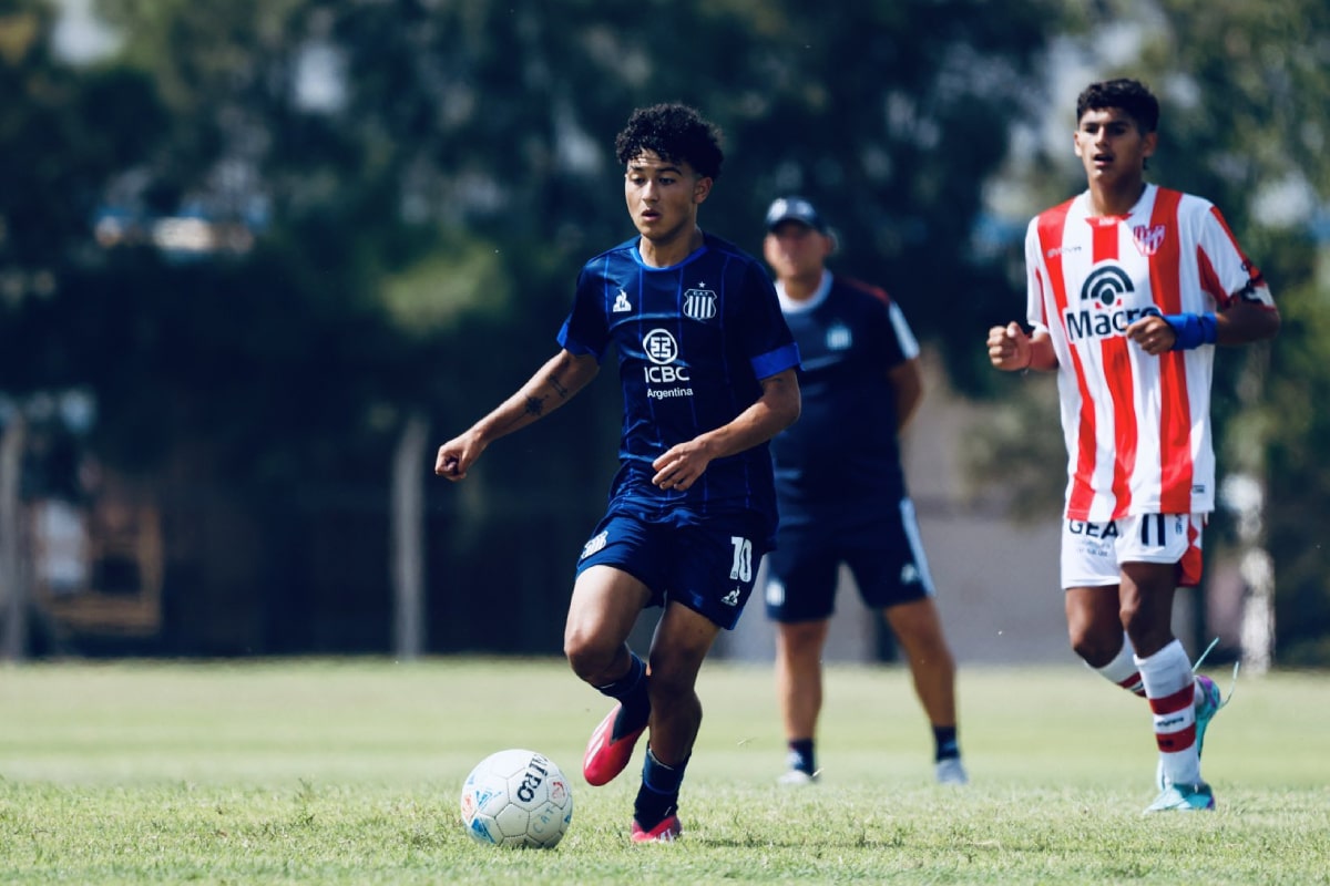 Bautista Ojeda jugando en Talleres