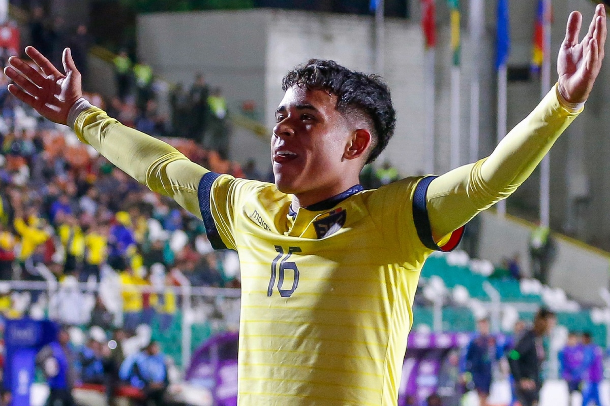 Kendry Páez, joya de la Selección de Ecuador