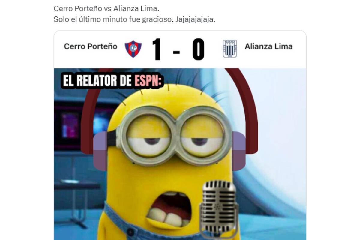 Los memes que dejó Cerro Porteño vs. Alianza Lima