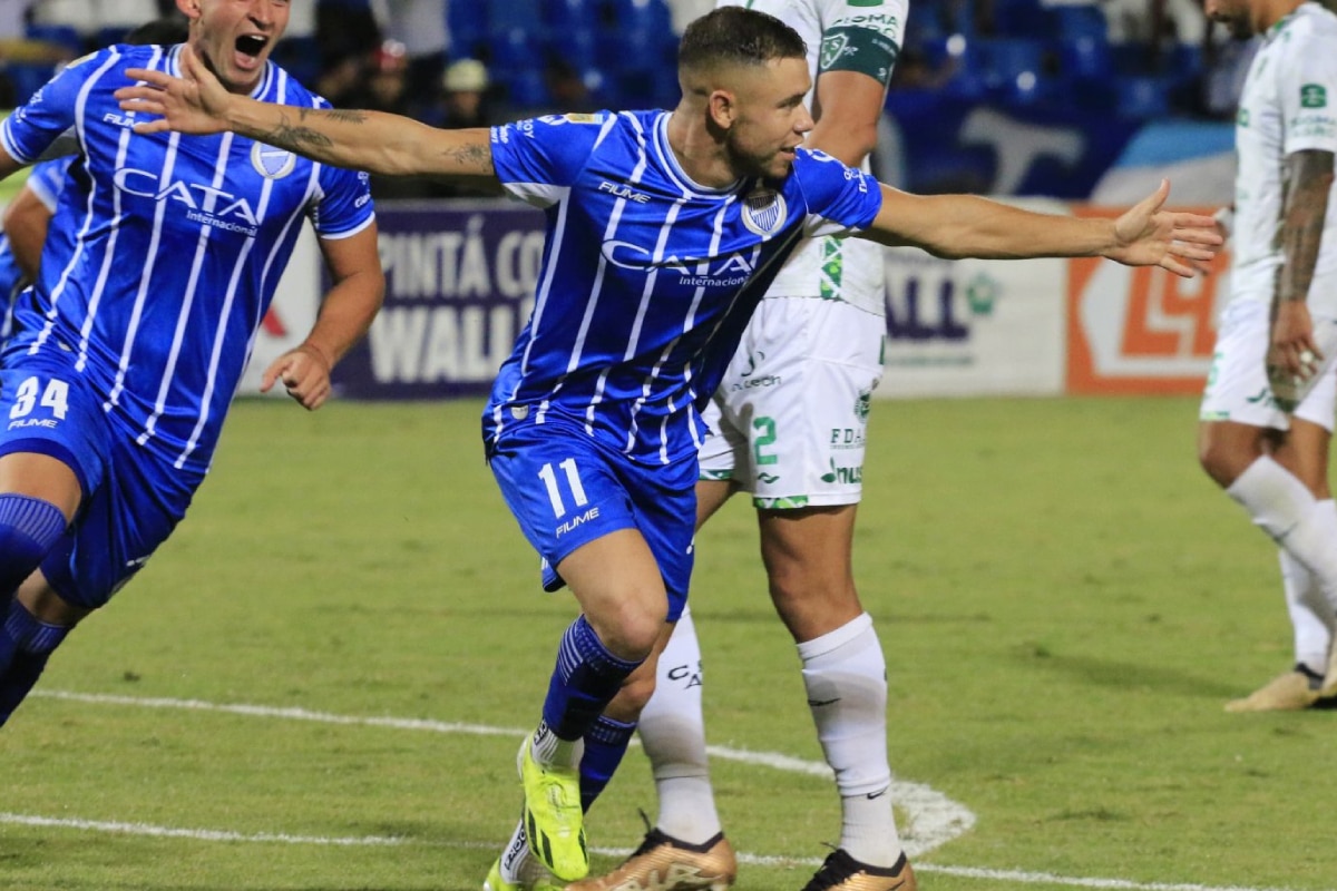 Tomás Conechny, goleador de Godoy Cruz