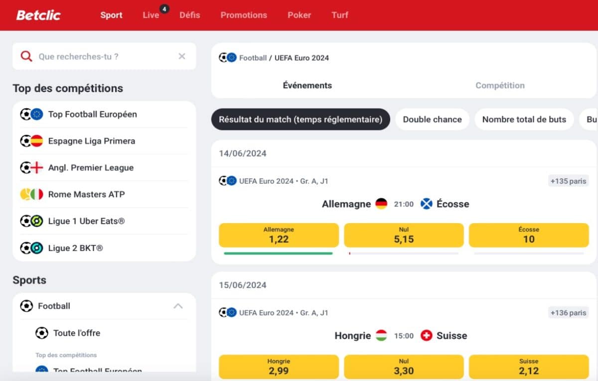 Betclic Euro 2024