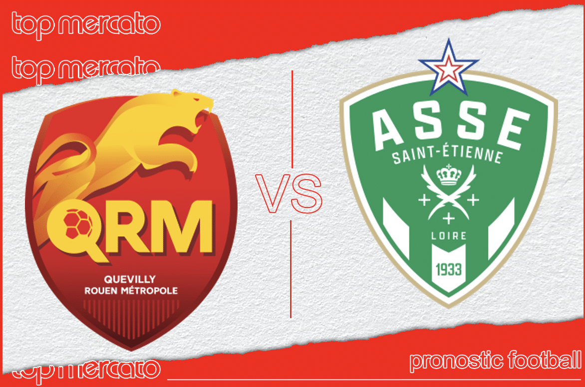 Pronostic Quevilly Saint-Étienne et meilleures cotes à jouer – Ligue 2 (17/05/2024)