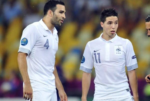 Adil RAMI / Samir NASRI, équipe de France