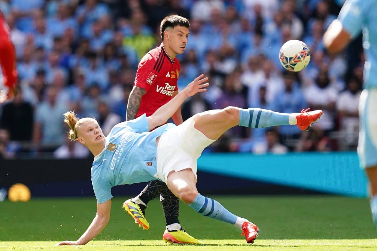 Manchester City v Manchester United – Emirates FA Cup – Final – Wembley Stadium