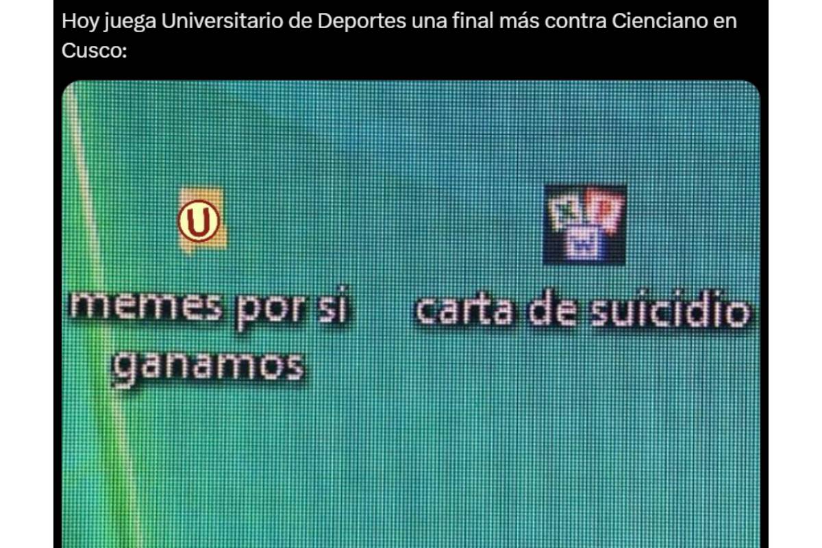 Cienciano vs. Universitario - Memes