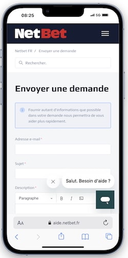 assistance-net-bet Support NetBet