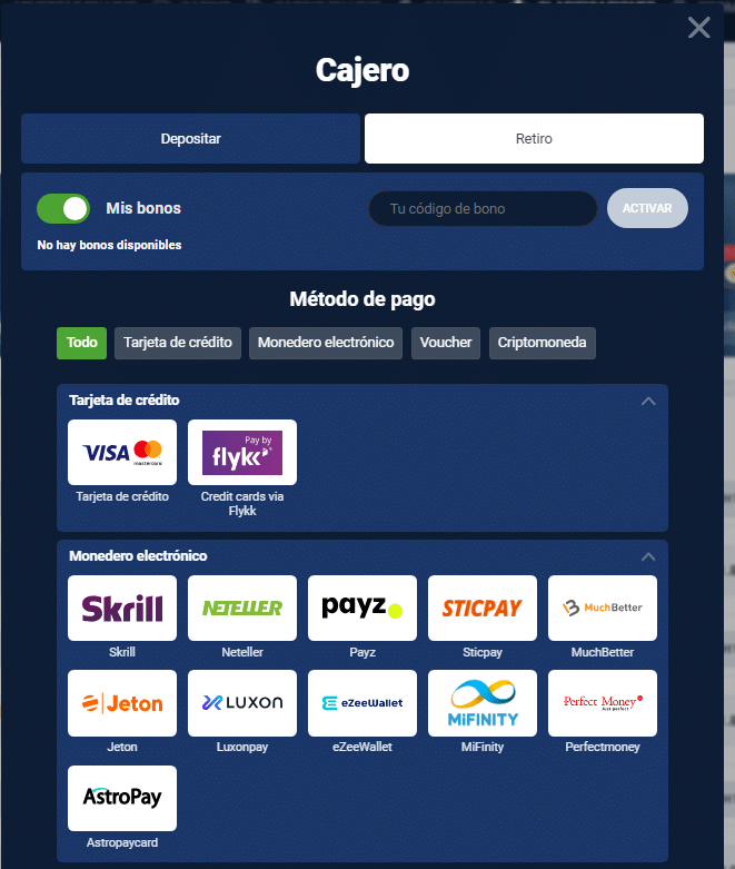 retiros 20bet