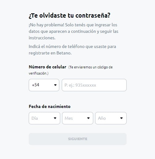 betano login