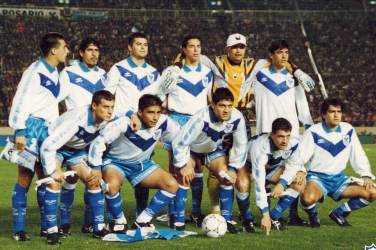 El once de Vélez en la Copa Intercontinental ante Milan en 1994