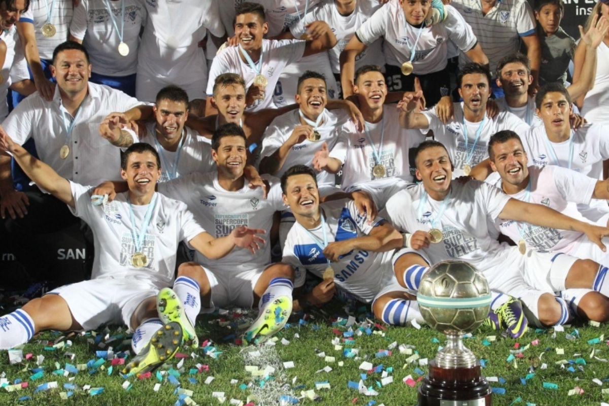 Vélez en su última final: Supercopa 2014