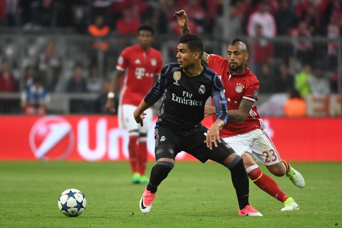 Arturo Vidal y Casemiro