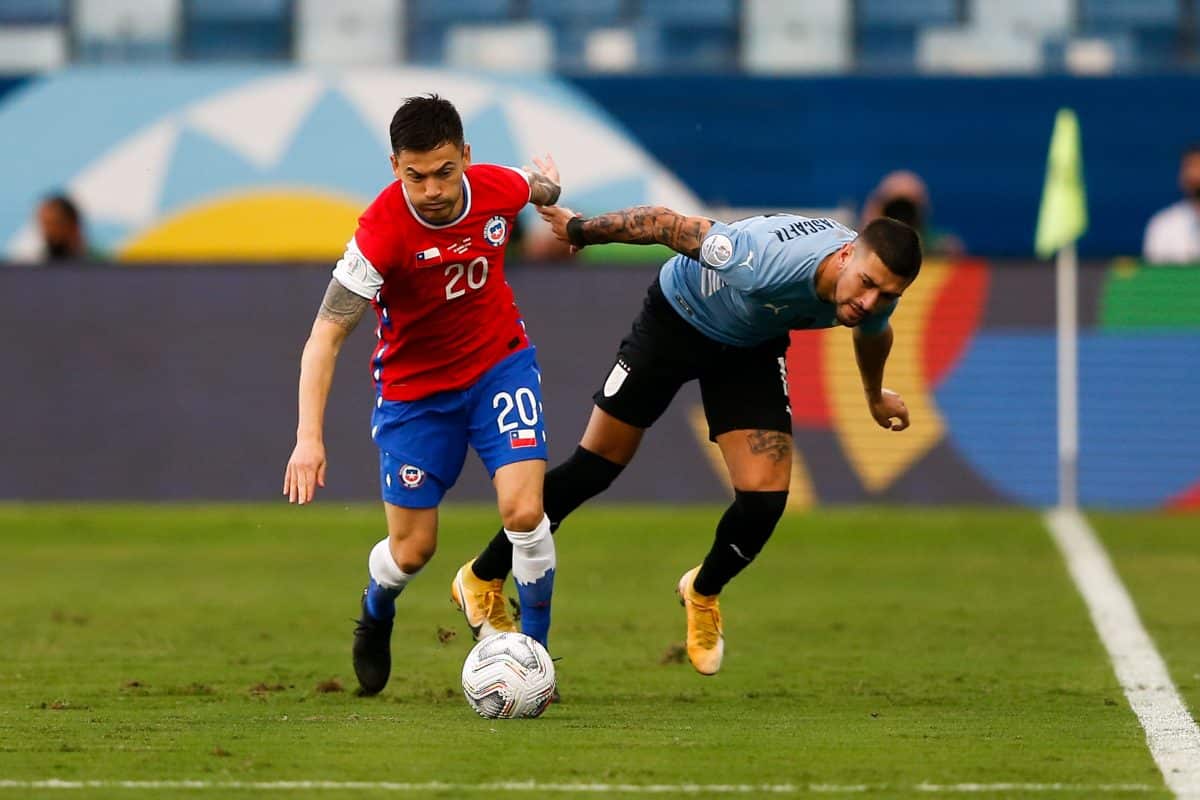 Chile vs Uruguay en Copa América 2021