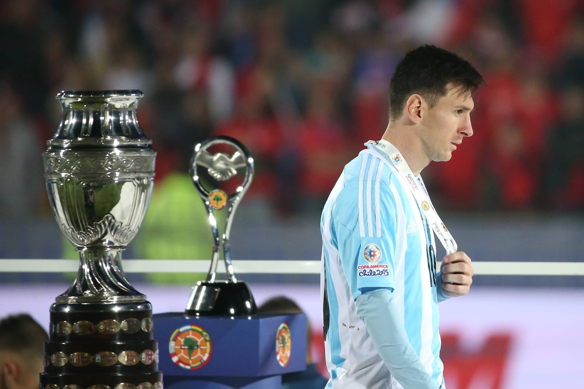 Messi perdió la final de la Copa América 2015 ante Chile