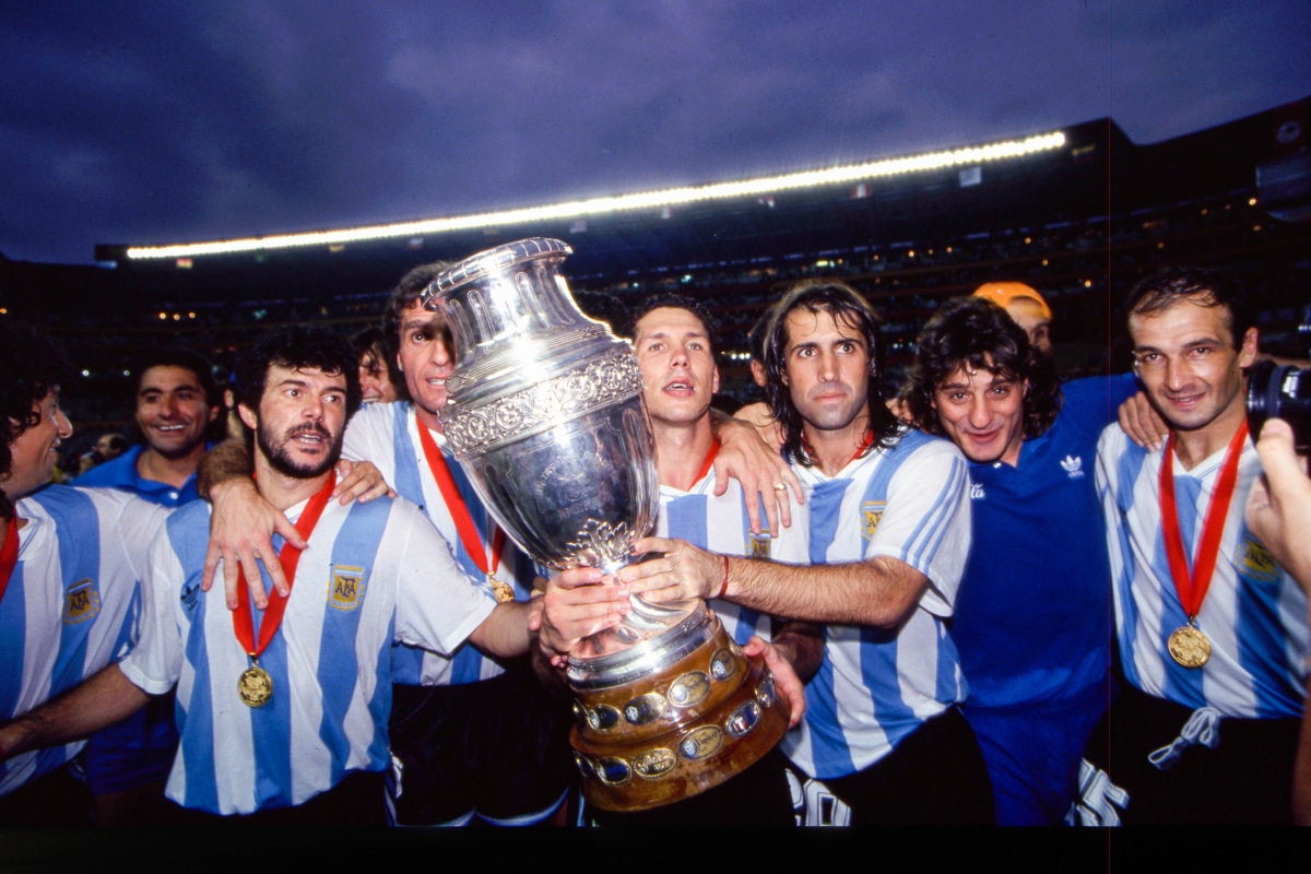 Argentina, campeón de la Copa América 1993