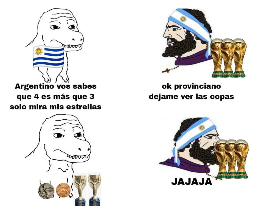 Meme de X tras la eliminación de Uruguay en Copa América