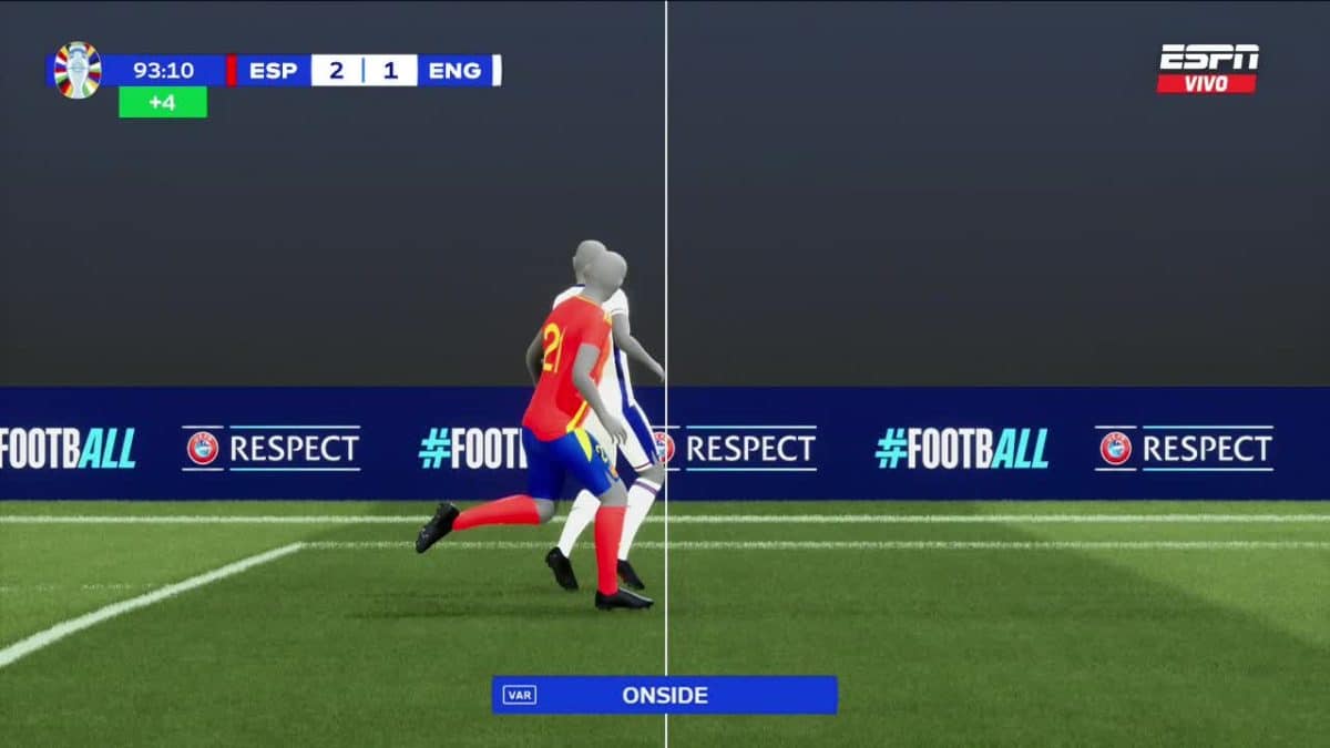 Mikel Oyarzabal: habilitado en el 2-1 de España sobre Inglaterra