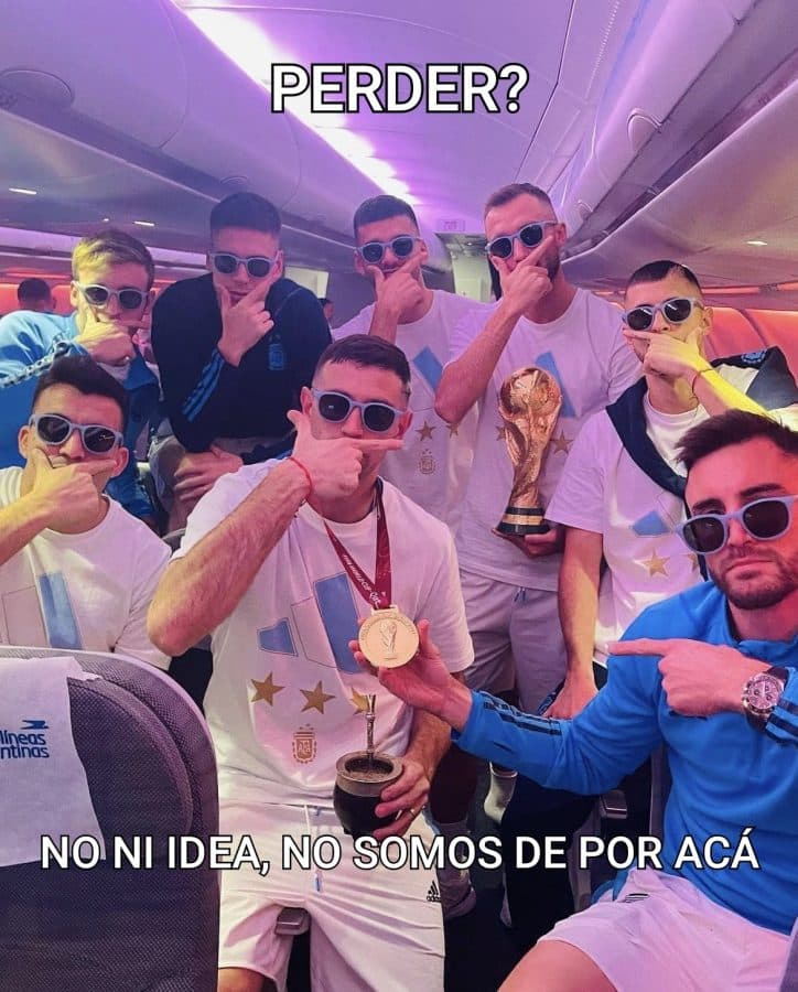 Meme de X tras Argentina campeón de la Copa América