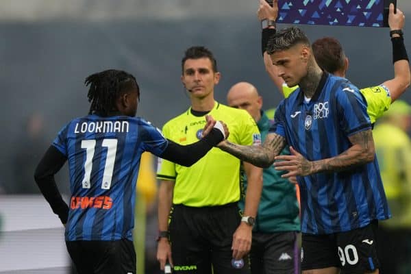 Ademola Lookman Gianluca Scamacca Atalanta