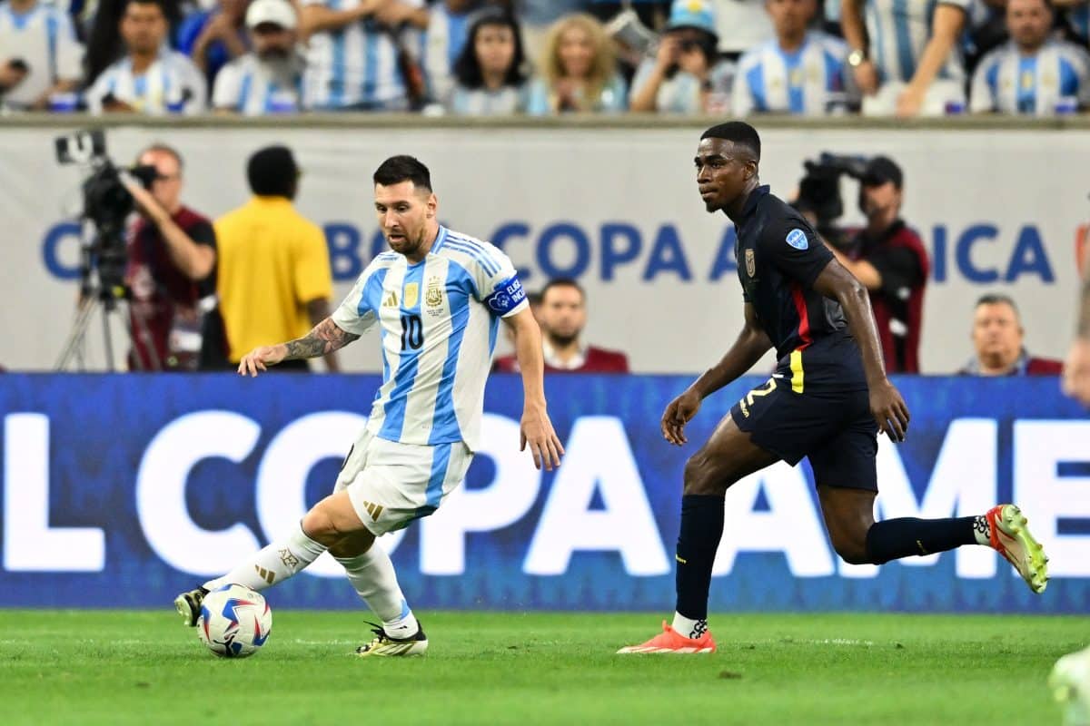 Soccer: Copa America-Quarterfinal-Argentina vs Ecuador