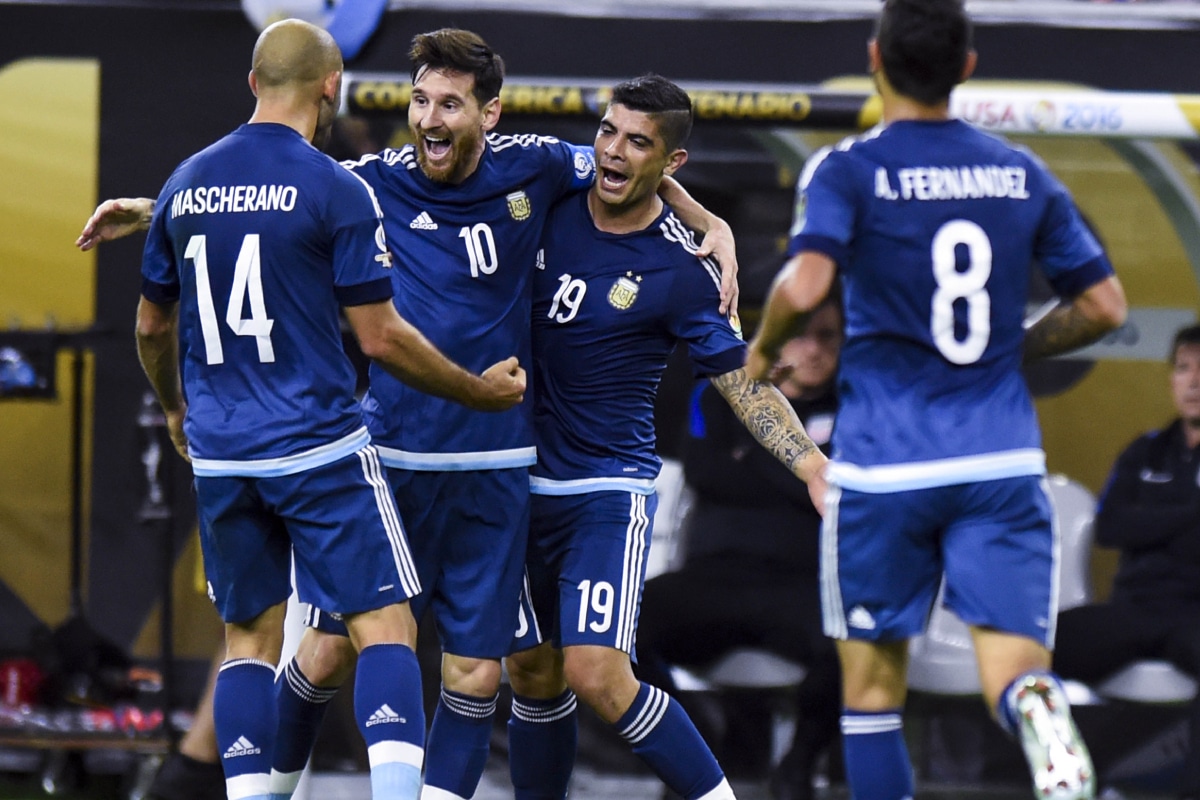 Lionel Messi en la semifinal de Copa América 2016 ante Estados Unidos