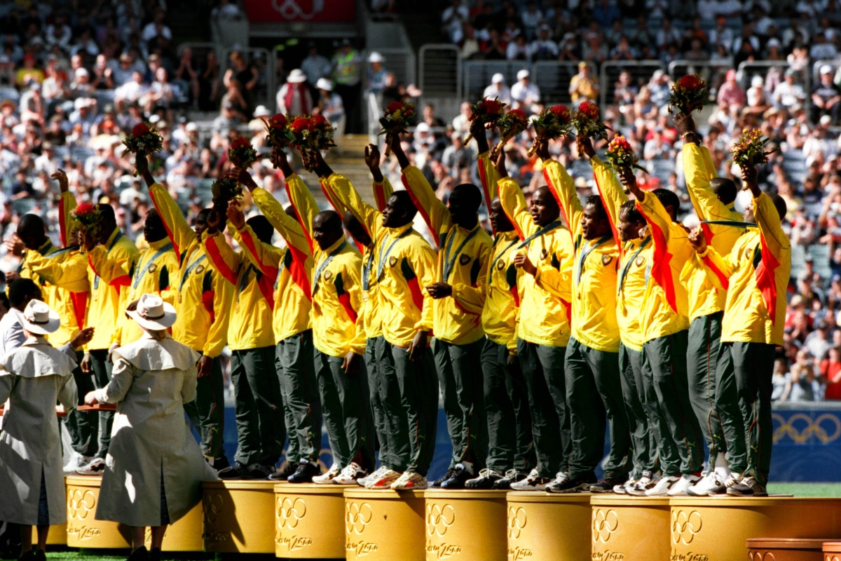 Camerún, medalla de oro en los Juegos Olímpicos 2000