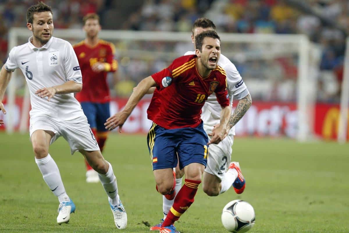 España vs. Francia - Eurocopa 2012