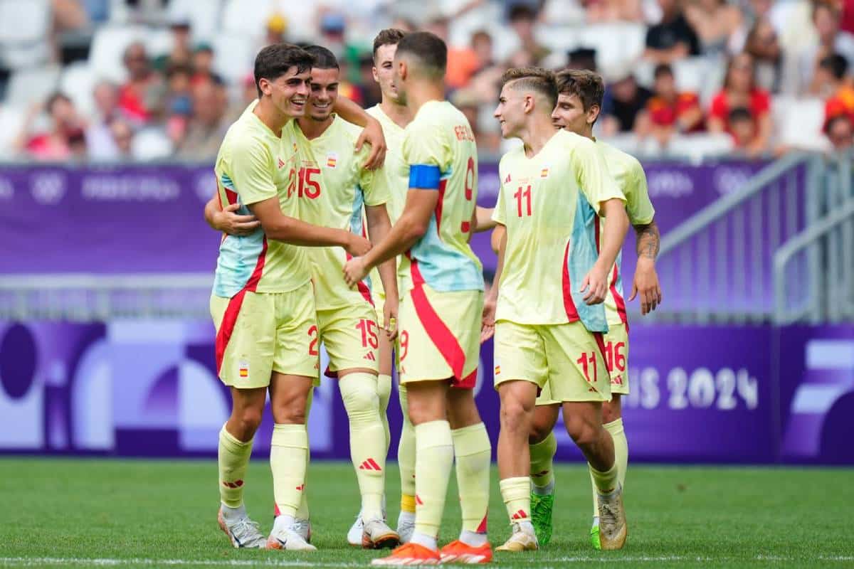 España Sub-23, líder del Grupo C de los Juegos Olímpicos
