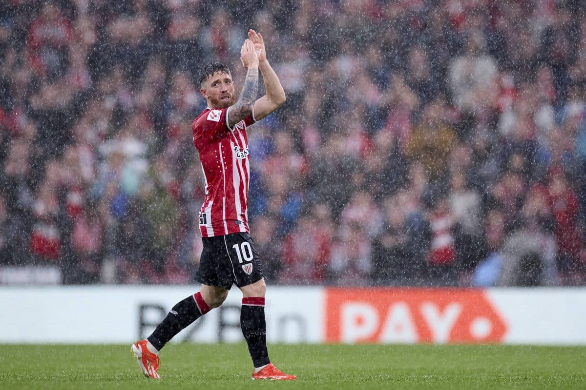Athletic Club v Sevilla FC – LaLiga EA Sports Iker Muniain of Athletic Club reacts during the LaLiga EA Sports match bet