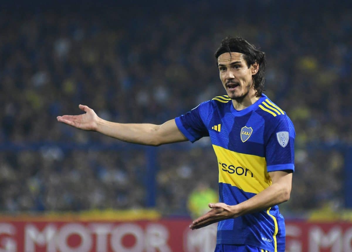 Edinson Cavani – Boca Juniors vs Independiente del Valle – Copa Sudamericana 2024 – 24 de julio de 2024 – Playoffs – Vue
