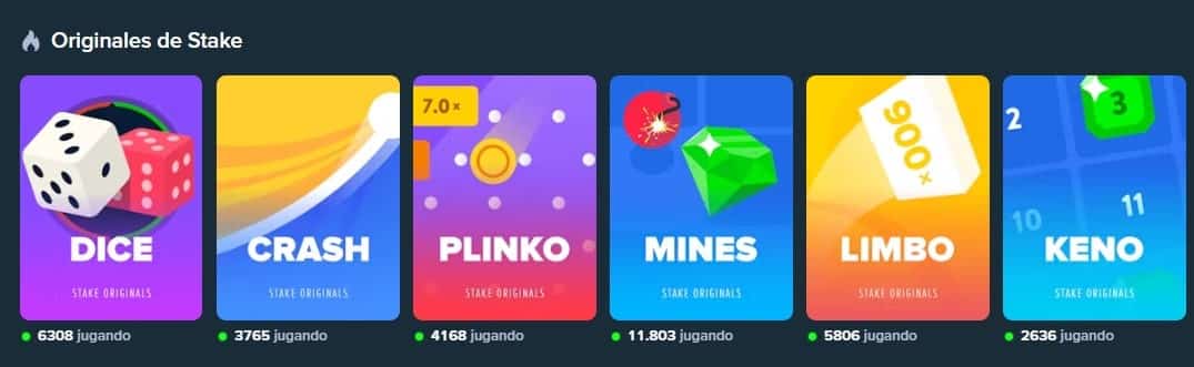 Juegos casino