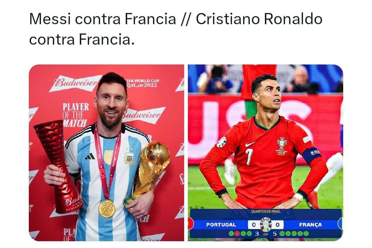 Los memes de la derrota de Portugal ante Francia