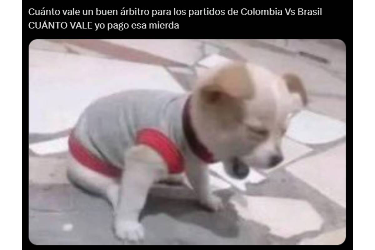 Memes del empate Colombia vs. Brasil