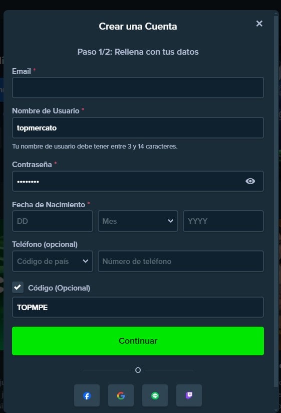 registro stake