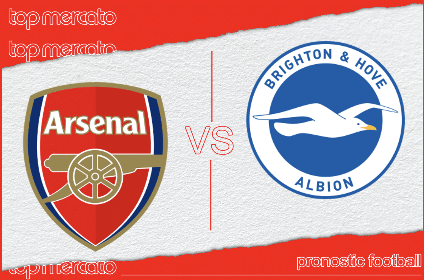 Pronostic Arsenal Brighton – Premier League (31/08/2024)