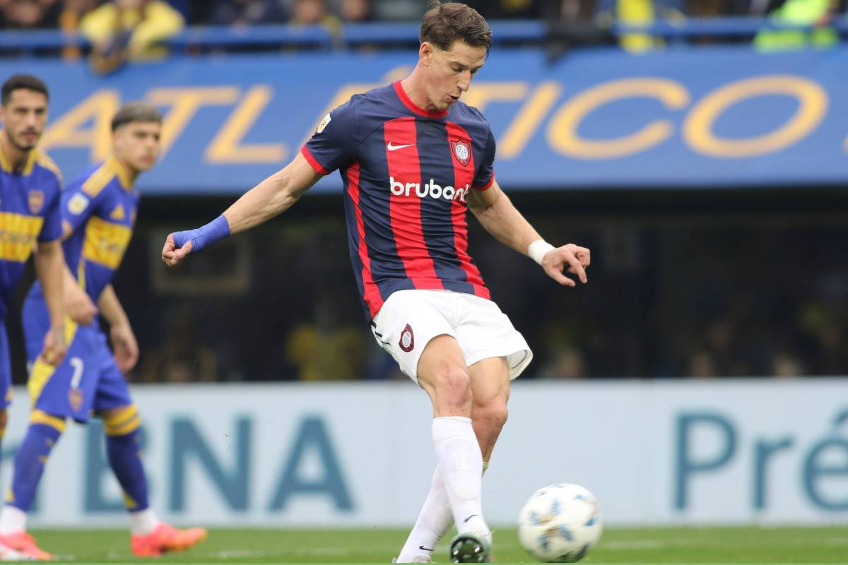 ¿Era penal sobre Andrés Vombergar en Boca-San Lorenzo?