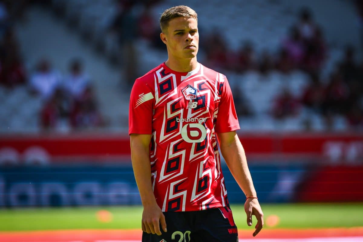 August 20, 2023, Villeneuve-d Ascq, France, France: Ignacio MIRAMON of Lille during the Ligue 1 match between Lille OSC