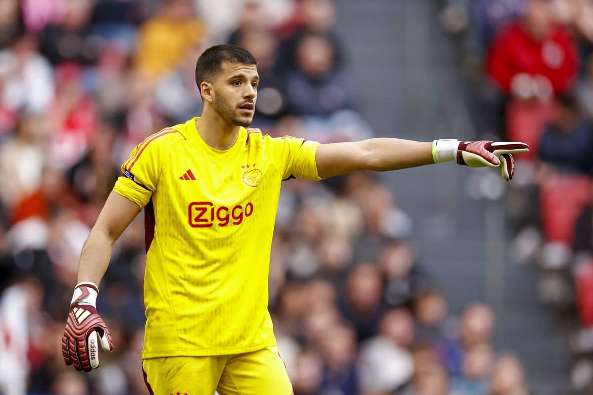 AMSTERDAM – Ajax goalkeeper Geronimo Rulli during the Dutch Eredivisie match between Ajax Amsterdam and FC Twente at the