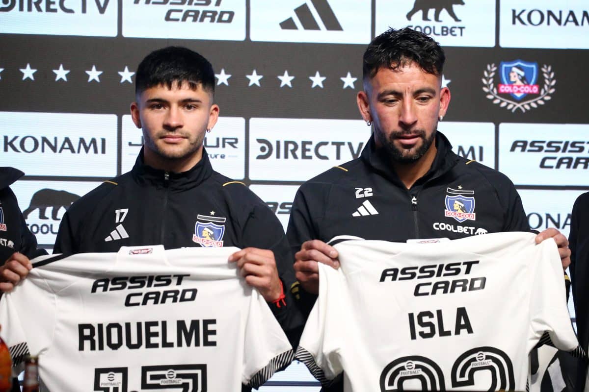 Mauricio Isla y Cristian Riquelme