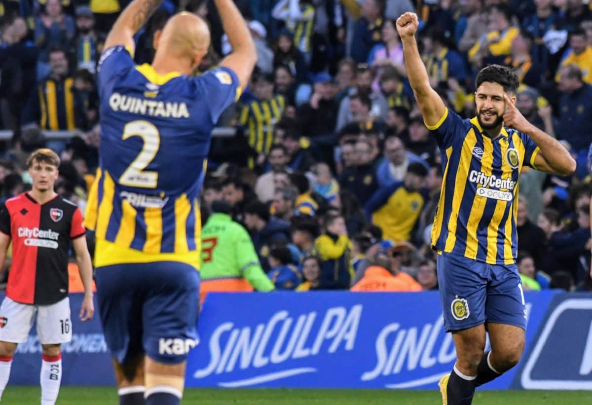 Facundo Mayo. Rosario Central vs Newells Old Boys. Fecha 10 Torneo de la Liga. Futbol Argentina. Primera Division. 10/8/
