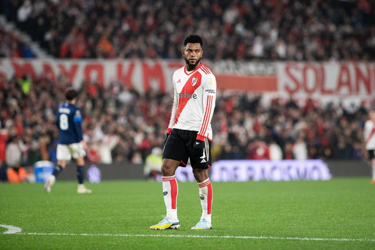 River Plate vs Talleres – Copa CONMEBOL Libertadores 2024 Miguel Borja of River Plate looks on during the Copa CONMEBOL