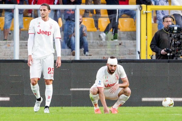 Adrien Rabiot Gonzalo Higuain Juventus