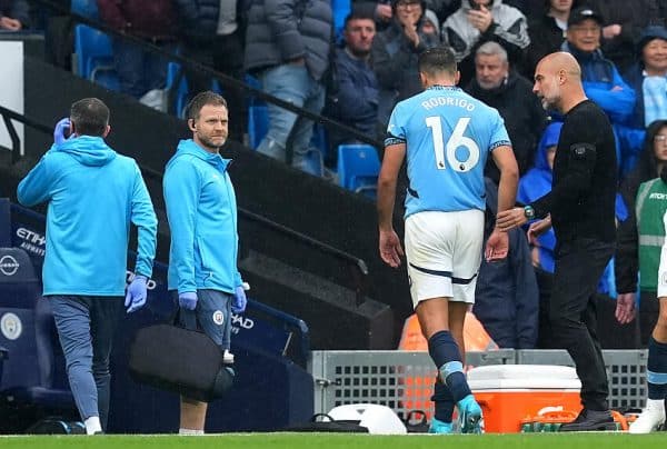 Rodri, Pep Guardiola, Manchester City