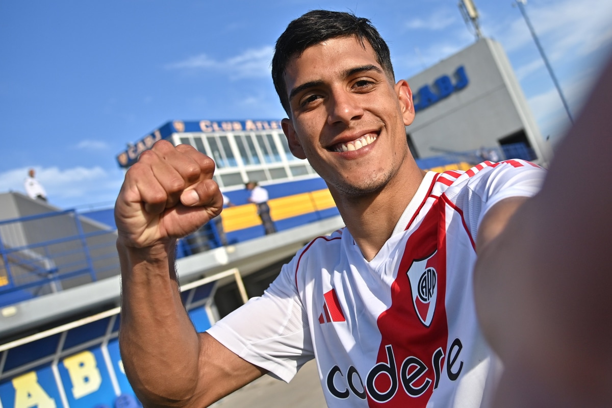 Tomás Nasif, héroe de la reserva de River Plate