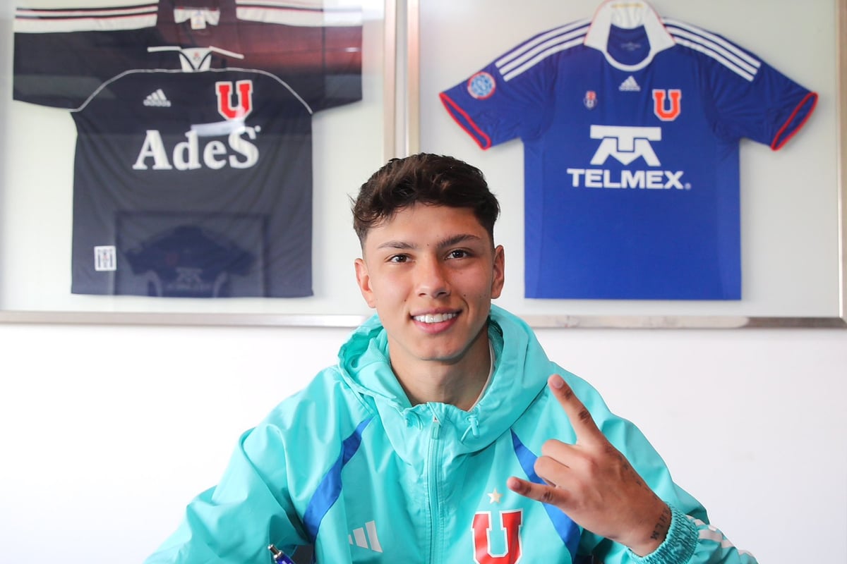 Quién es Fernando Sanguinetti, el refuerzo de Universidad de Chile que firmó su primer contrato profesional