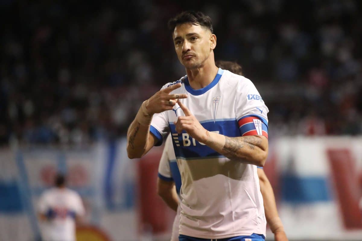 Fernando Zampedri festejando