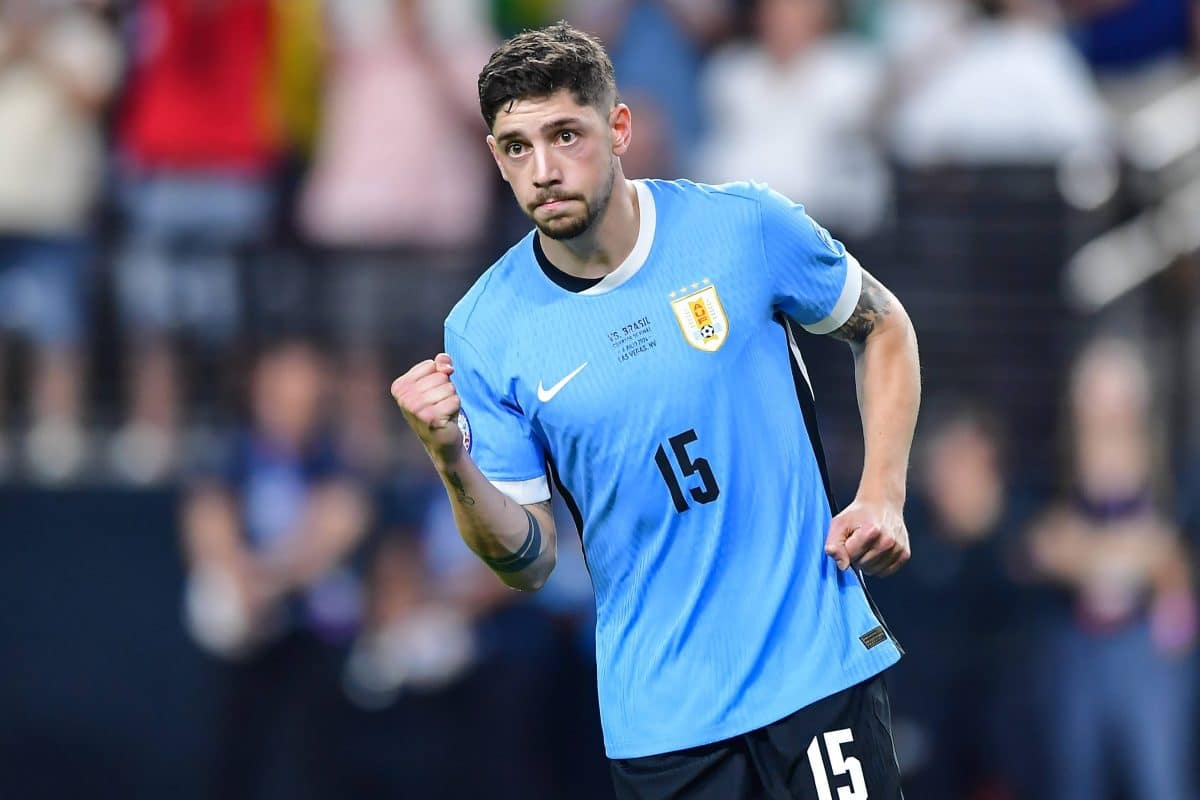 RECORD DATE NOT STATED Copa America USA 2024 Uruguay (4p) 0-0 (2p) Brazil – Quarter-final Federico Valverde of Uruguay d