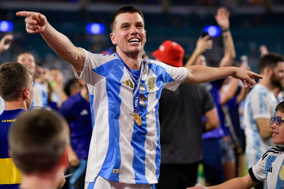 2024-07-15 Argentina v Colombia – CONMEBOL Copa America USA 2024 MIAMI GARDENS, UNITED STATES – JULY 15: Giovani Lo Cels