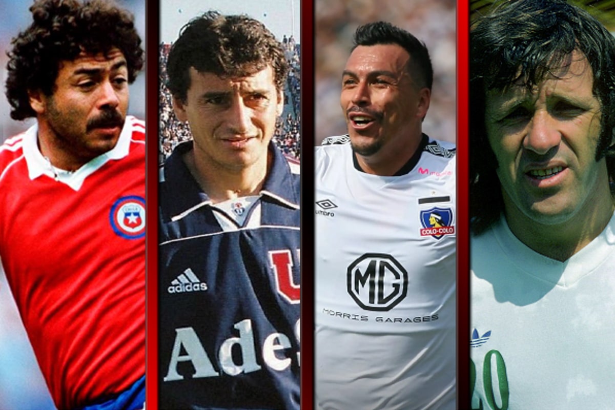 Los 10 máximos goleadores del Campeonato Nacional del fútbol chileno