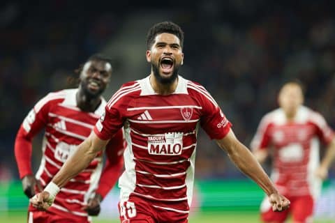 Brest égale le PSG en Ligue des Champions !